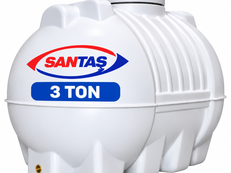 3 tonluk su deposu